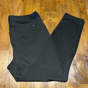 Simply Vera Vera Want women's skinny dress business pants dark olive size XL